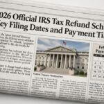 2026 IRS Income Tax Refund Schedule Explained