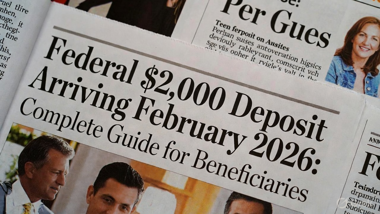 Federal $2,000 Deposit Arriving February 2026